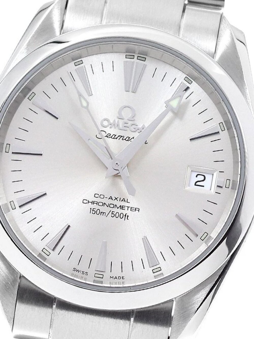 OMEGA Seamaster Aqua Terra Date Silver Dial Automatic Boy's Watch_947094